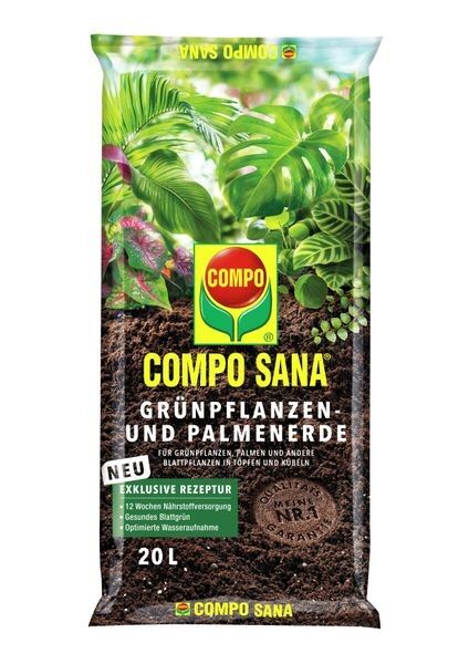 COMPO SANA® Grünpflanzen- und Palmenerde 20 l