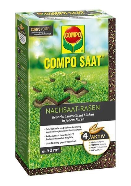 COMPO SAAT® Nachsaat-Rasen 1 kg COMPO SAAT® Nachsaat-Rasen 1 kg