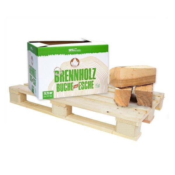 Brennholz Palette 25cm 600 kg