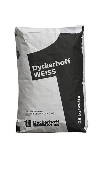 Weiss Face - Weisszement 25 kg Weiss Face - Weisszement 25 kg