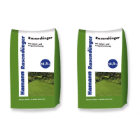 Hamann Rasendünger - Sofort & Langszeitwirkung - 2 x 12,5 kg Hamann Rasendünger - Sofort & Langszeitwirkung - 2 x 12,5 kg