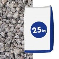 Granitsplitt Hellgrau 16-32 mm 25kg Granitsplitt Hellgrau 16-32 mm 25kg