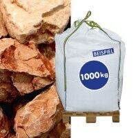 1000kg BigBag Gabionen Steine Marmorkies Rosso Verona 70-120 mm 1000kg BigBag Gabionen Steine Marmorkies Rosso Verona 70-120 mm