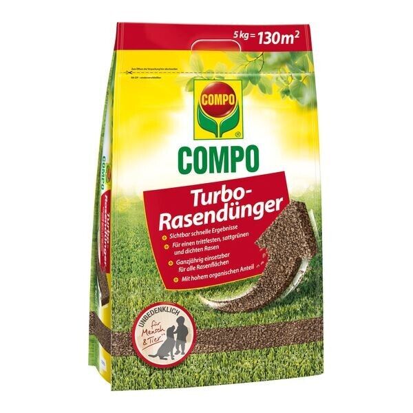 Compo Turbo-Rasendünger 5kg Compo Turbo-Rasendünger 5kg