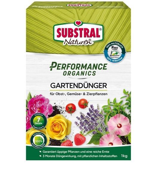 SUBSTRAL® Naturen® Performance Organics Gartendünger 1 kg