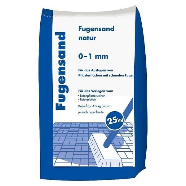 Fugensand 0-1 mm 25 kg Fugensand 0-1 mm 25 kg