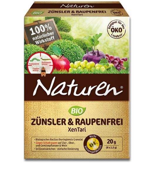 NATUREN® Bio Zünsler &amp; Raupenfrei XenTari 20 g