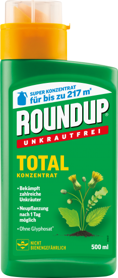ROUNDUP® Unkrautfrei Total Konzentrat 500 ml