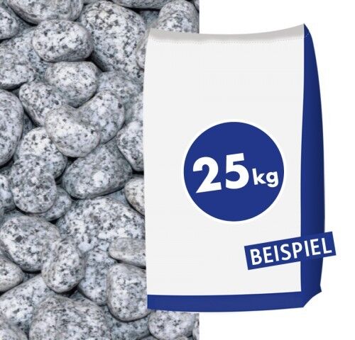 Hamann Granit-Gletscherkies Grau 25-40 mm 25 kg