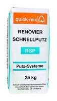 quick-mix RSP Renovier-Schnellputz 25 kg quick-mix RSP Renovier-Schnellputz 25 kg