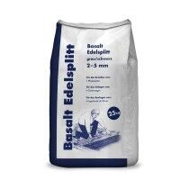 Basalt Edelsplitt 2-5 mm 25 kg Basalt Edelsplitt 2-5 mm 25 kg