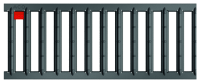 ACO Self® Stegrost Stahl verzinkt anthrazit pulverbeschichtet 500 mm ACO Self® Stegrost Stahl verzinkt anthrazit pulverbeschichtet 500 mm
