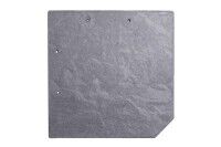 Naturschiefer Wabe gelocht, 20x20 cm (10 Stk.) Naturschiefer Wabe gelocht, 20x20 cm (10 Stk.)