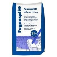 Fugensplitt Hellgrau 1-3 mm 25 kg Fugensplitt Hellgrau 1-3 mm 25 kg