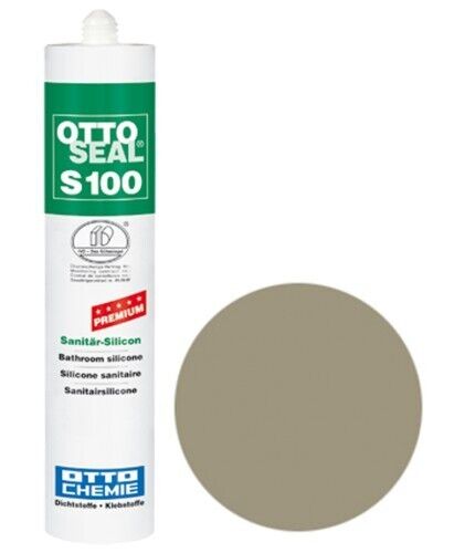 OTTOSEAL® S100 Premium-Sanitär-Silikon/Silicon 300 ml - Steingrau C79