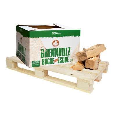 Neandertaler Feuer Eichen-Brennholz - 60 Kg Kammergetrocknet Für Kamin & Grill