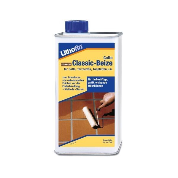 Lithofin® Cotto Classic-Beize 1 l - Maron Lithofin® Cotto Classic-Beize 1 l - Maron