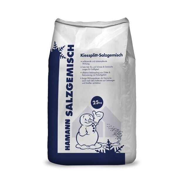 Kiessplitt-Salzgemisch 25 kg Kiessplitt-Salzgemisch 25 kg
