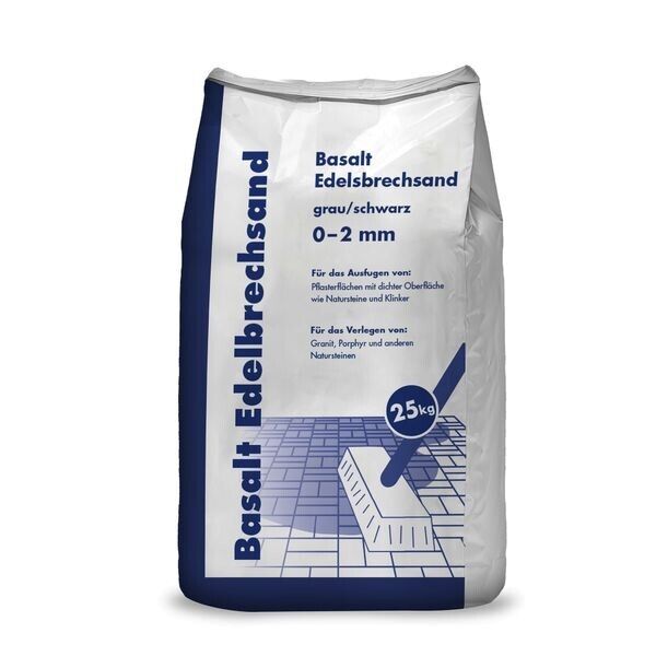 Basalt Edelbrechsand 25 kg Basalt Edelbrechsand 25 kg