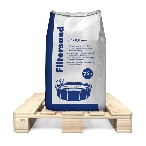 Hamann Filtersand 0,4-0,8 mm 1000 kg Hamann Filtersand 0,4-0,8 mm 1000 kg