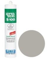 OTTOSEAL® S100 Premium-Sanitär-Silikon/Silicon 300 ml - Flanellgrau C72 OTTOSEAL® S100 Premium-Sanitär-Silikon/Silicon 300 ml - Flanellgrau C72