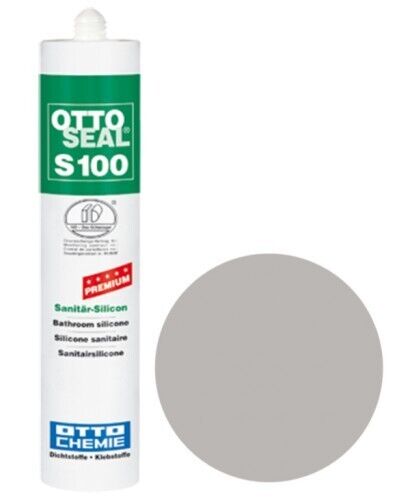 OTTOSEAL® S100 Premium-Sanitär-Silikon/Silicon 300 ml - Grau 15 C776