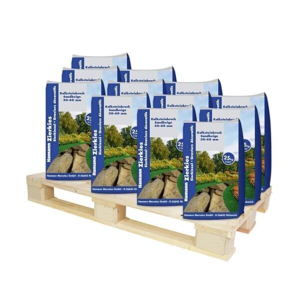 Kalksteinbruch Sandbeige 30-60 mm 1125 kg Kalksteinbruch Sandbeige 30-60 mm 1125 kg