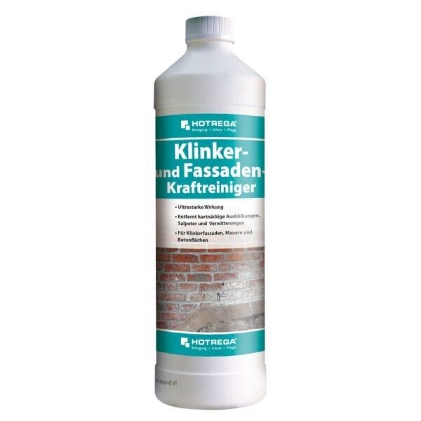 HOTREGA® Klinker- und Fassaden-Kraftreiniger 1 l HOTREGA® Klinker- und Fassaden-Kraftreiniger 1 l