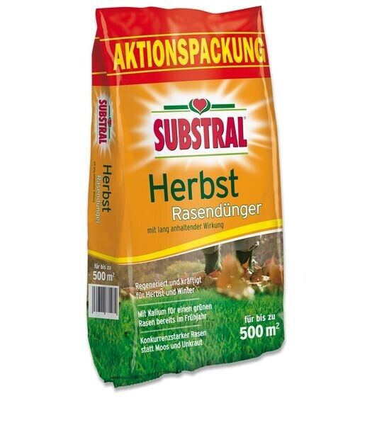 SUBSTRAL® Herbst Rasendünger 12,5 kg