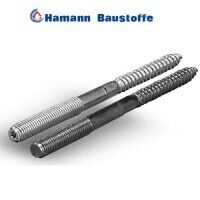 Zink Regenrinne Stockschraube M10 250 mm Zink Regenrinne Stockschraube M10 250 mm