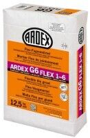 ARDEX G6 Flex-Fugenmörtel 1-6 mm 12,5 kg - silbergrau ARDEX G6 Flex-Fugenmörtel 1-6 mm 12,5 kg - silbergrau