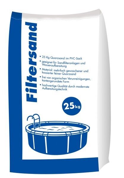 Hamann Filtersand 0,7-1,25 mm 25 kg