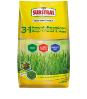 SUBSTRAL® 3in1 Komplett-Rasendünger 14 kg SUBSTRAL® 3in1 Komplett-Rasendünger 14 kg