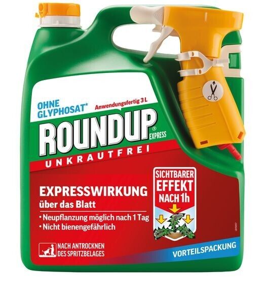ROUNDUP® AC Unkrautfrei Sprühsystem 3 l