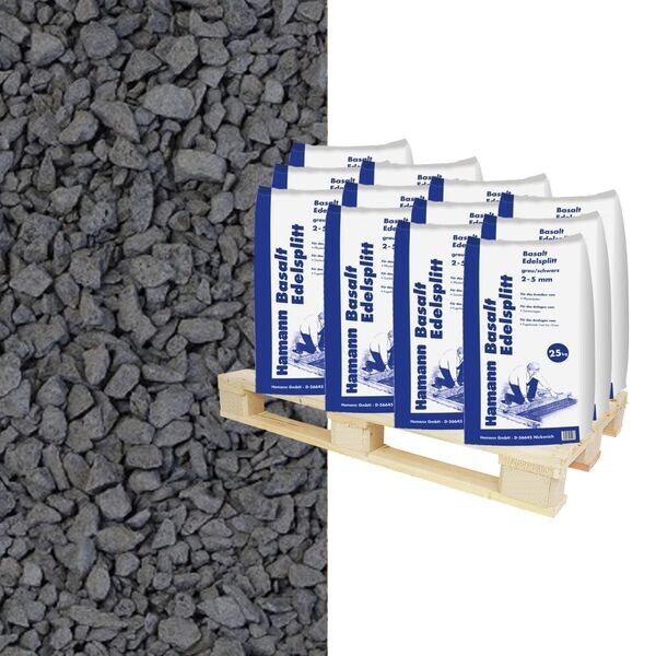 Basalt Edelsplitt 2-5 mm 1125 kg