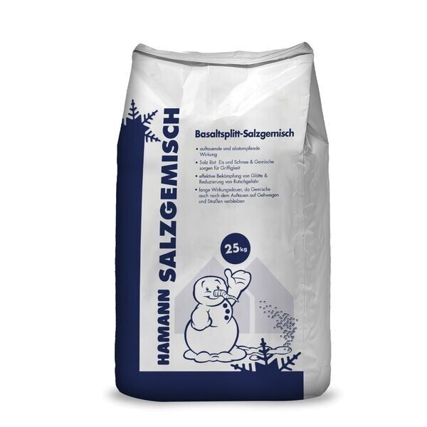 Basaltsplitt-Salzgemisch 25 kg Basaltsplitt-Salzgemisch 25 kg
