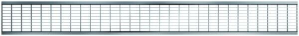 ACO Self® Maschenrost 500mm Stahl verzinkt