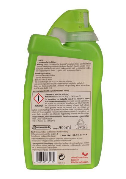 COMPO Rasen Moos-frei Herbistop 500 ml | Kiesundco