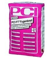 PCI FT FUGENBREIT Fugenmörtel Zementgrau 25 kg Sack PCI FT FUGENBREIT Fugenmörtel Zementgrau 25 kg Sack