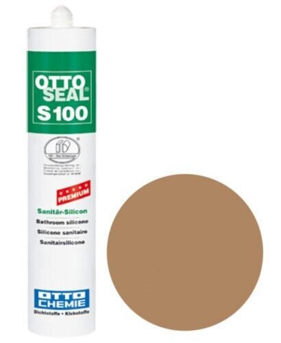 OTTOSEAL® S100 Premium-Sanitär-Silikon/Silicon 300 ml - Caramel C09