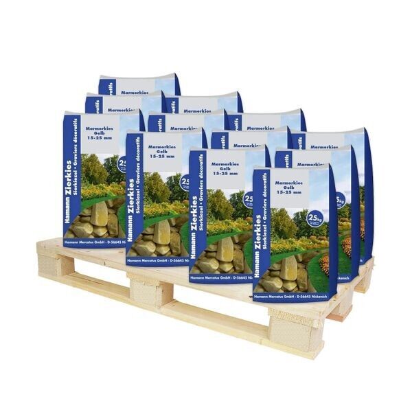 Marmorkies Gelb 15-25 mm 1125 kg Marmorkies Gelb 15-25 mm 1125 kg