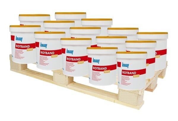 Knauf Rotband Reno Renovierspachtel 660 kg Knauf Rotband Reno Renovierspachtel 660 kg